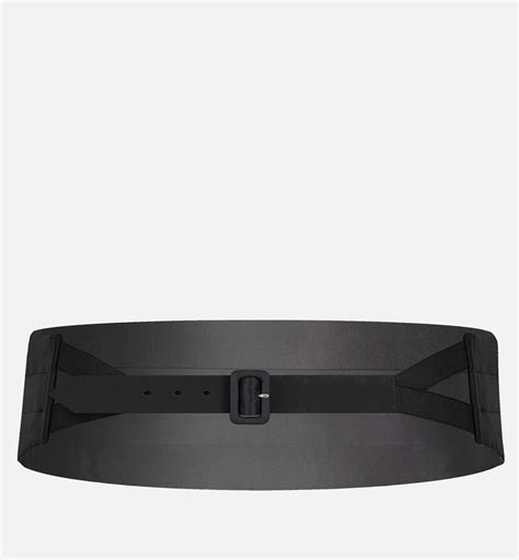 dior tuxedo belt|Dior Oblique Tuxedo Belt Black Silk.